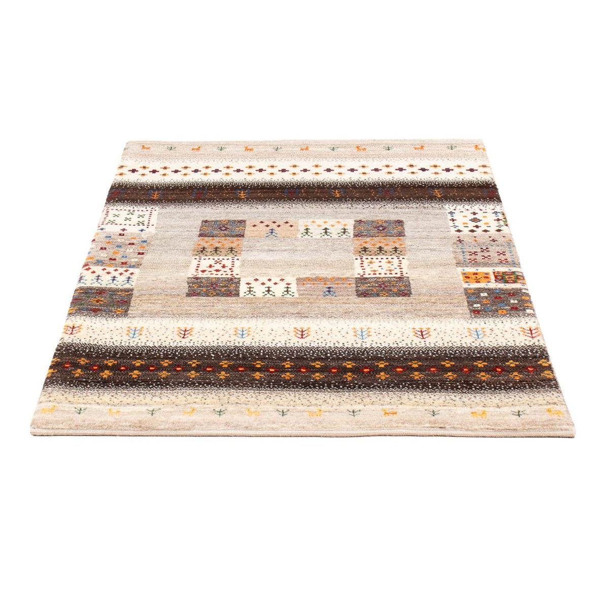 Tappeto Gabbeh - Loribaft Persero - 130 x 84 cm - multicolore