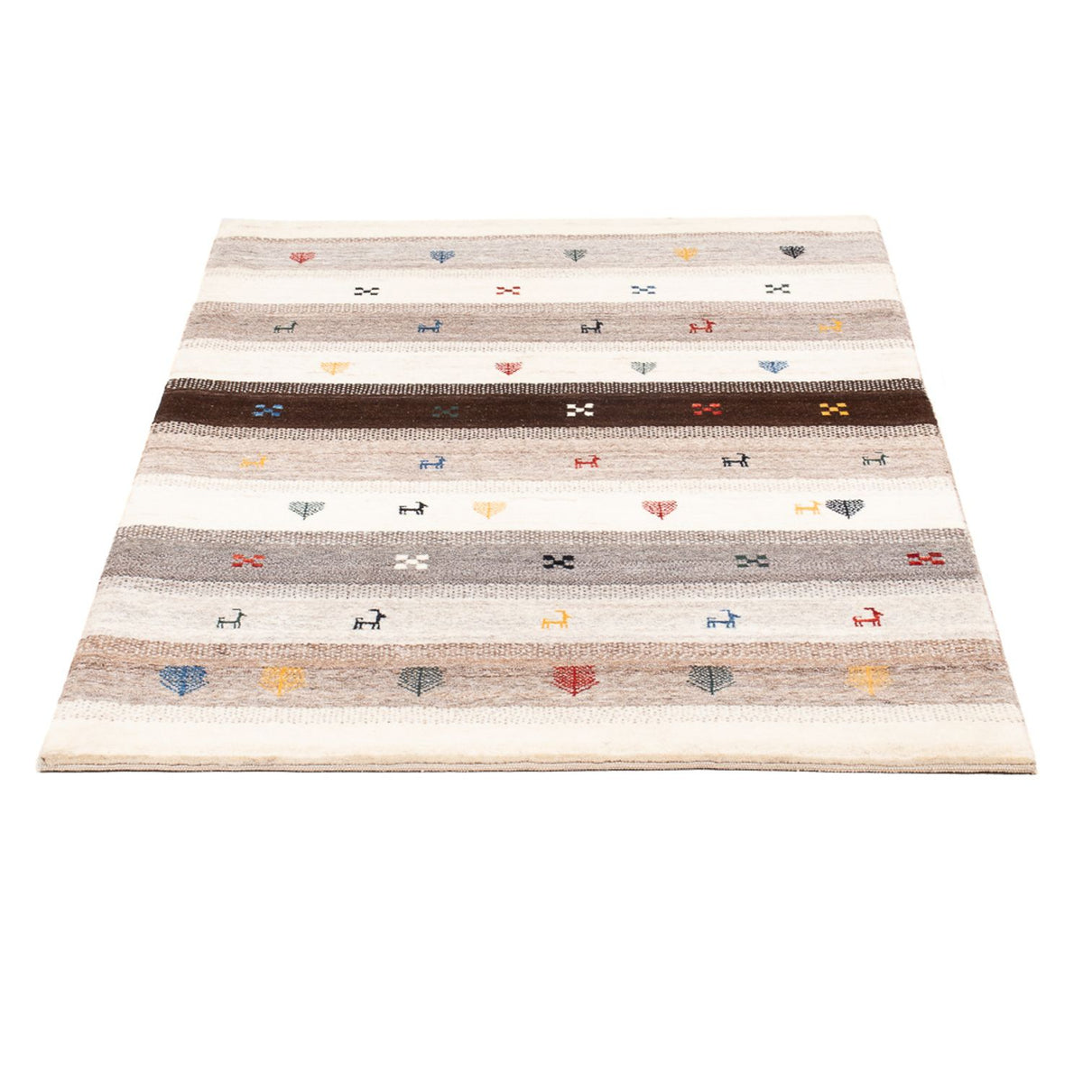 Tappeto Gabbeh - Loribaft Persero - 130 x 85 cm - multicolore