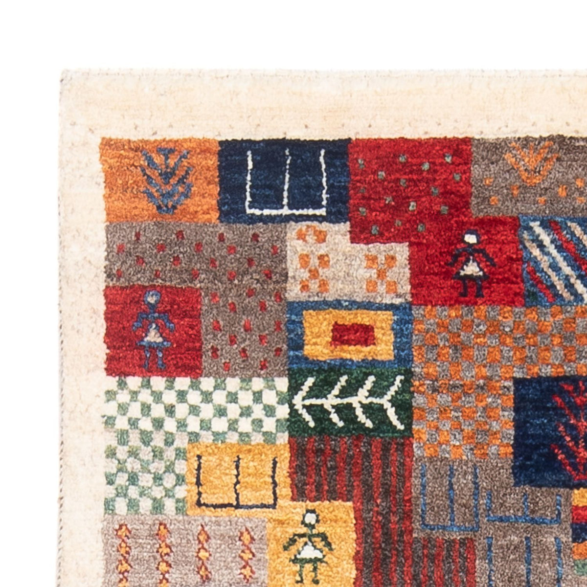 Loribaft Tappeto 78x129cm - Perserteppich Wollteppich