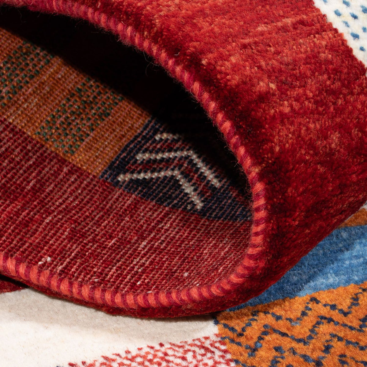 Tappeto Gabbeh - Loribaft Persero - 138 x 83 cm - multicolore