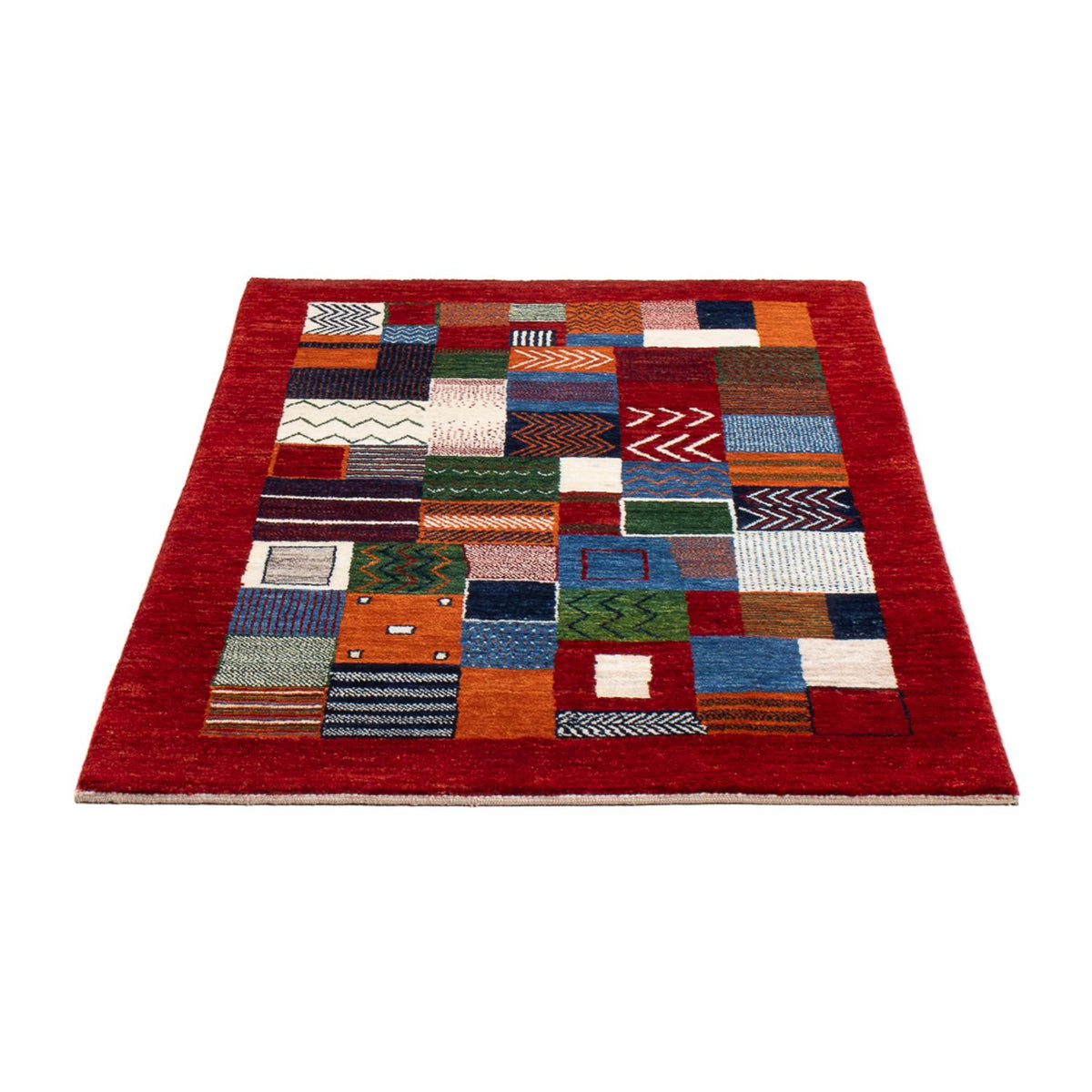 Tappeto Gabbeh - Loribaft Persero - 138 x 83 cm - multicolore