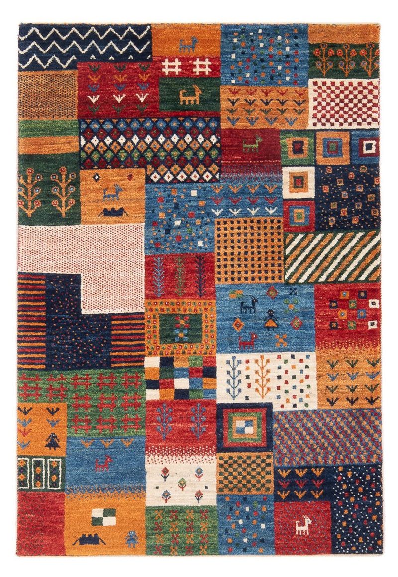 Tappeto Gabbeh - Loribaft Persero - 130 x 82 cm - multicolore