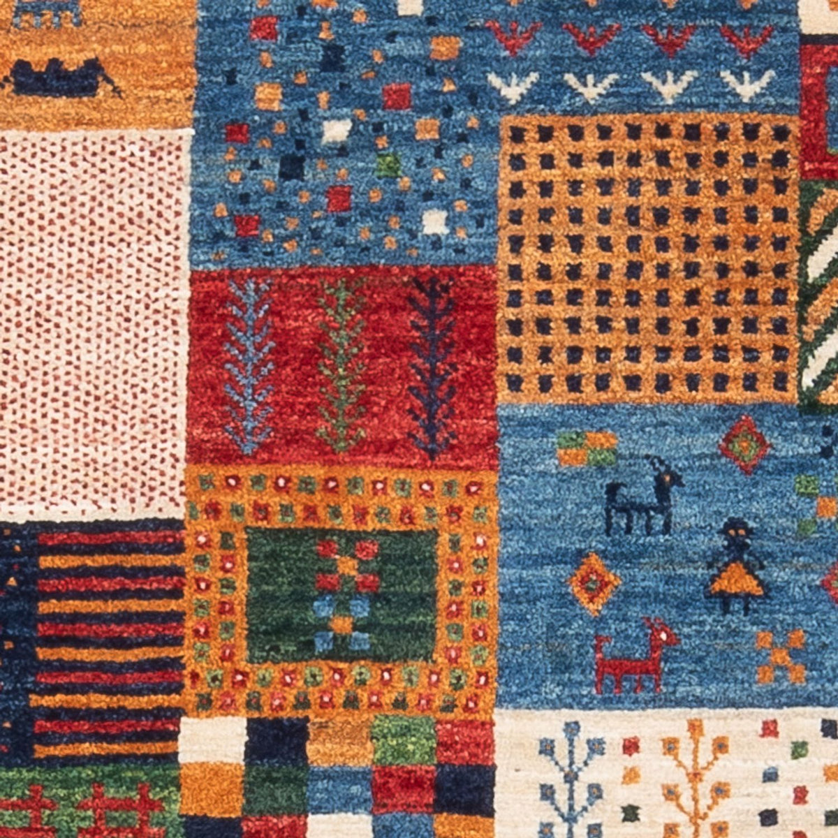 Tappeto Gabbeh - Loribaft Persero - 130 x 82 cm - multicolore