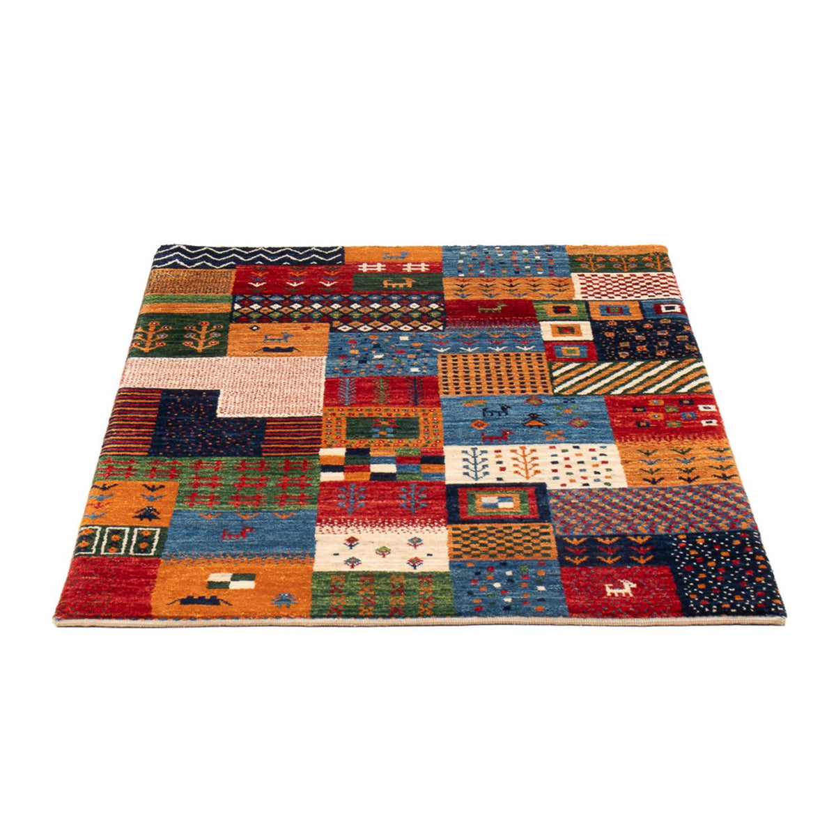 Tappeto Gabbeh - Loribaft Persero - 130 x 82 cm - multicolore