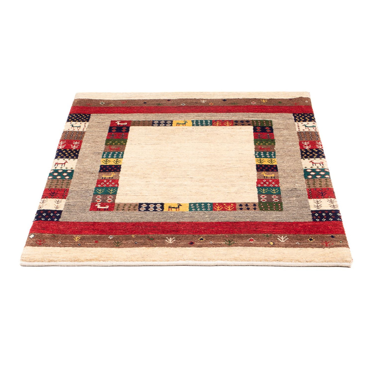 Tappeto Gabbeh - Loribaft Persero - 122 x 83 cm - multicolore
