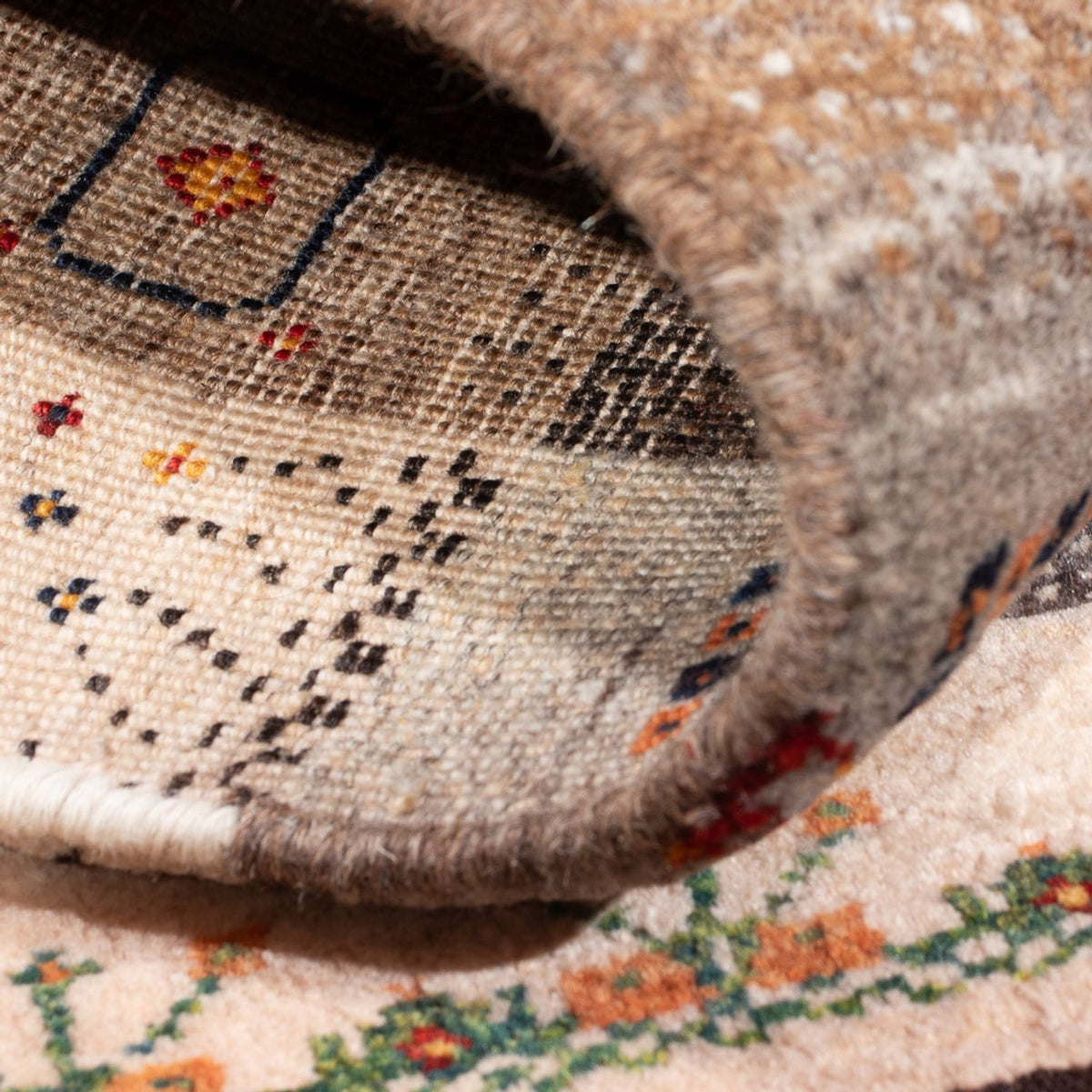 Tappeto Gabbeh - Loribaft Persero - 121 x 80 cm - multicolore