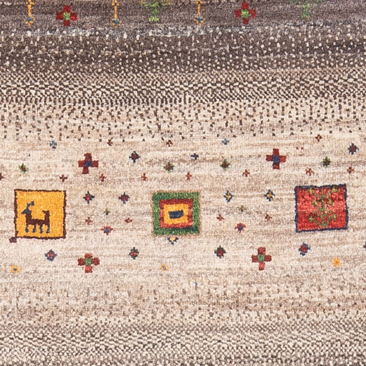 Tappeto Gabbeh - Loribaft Persero - 123 x 86 cm - multicolore