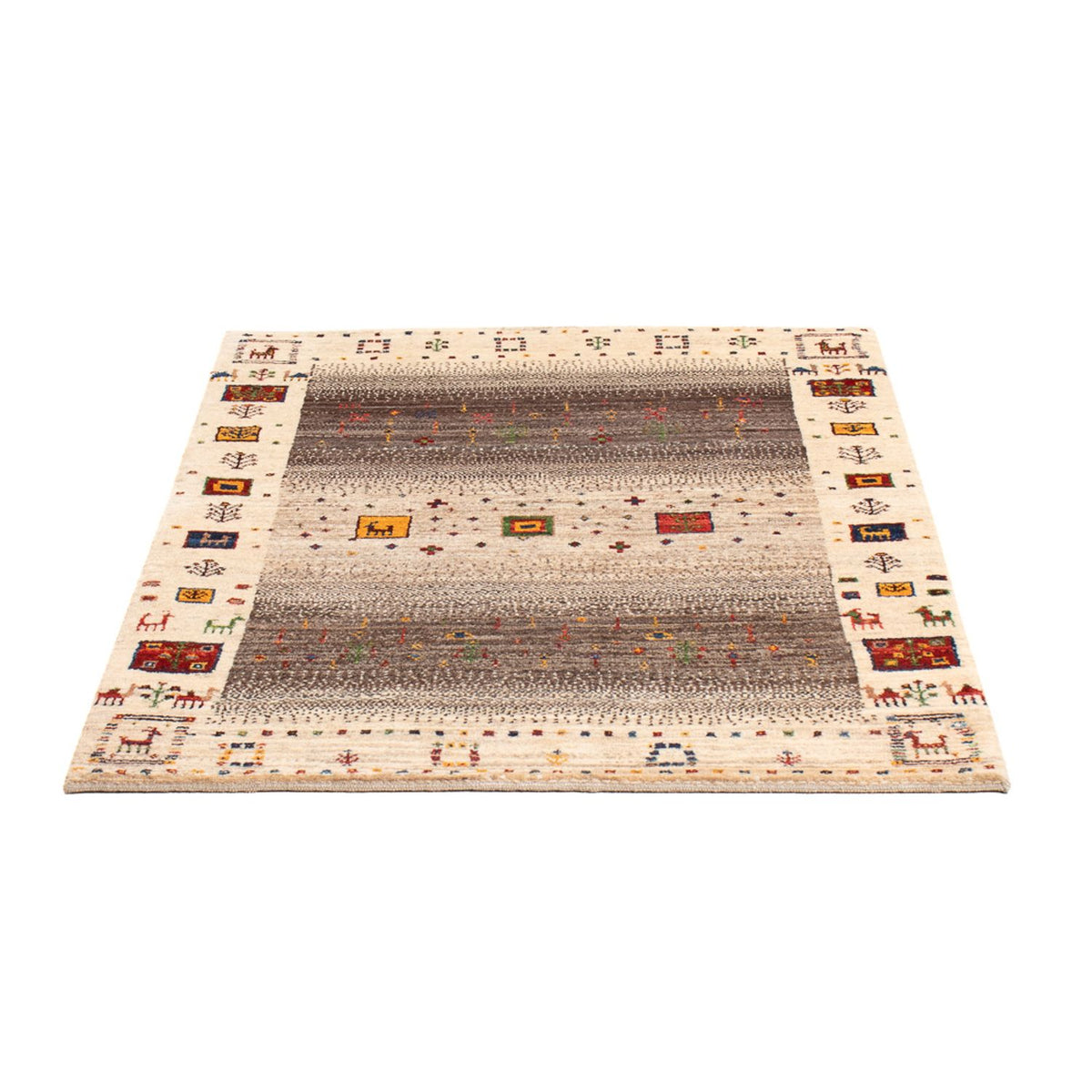 Tappeto Gabbeh - Loribaft Persero - 123 x 86 cm - multicolore
