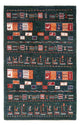 Loribaft Tappeto 85x135cm - Perserteppich Wollteppich