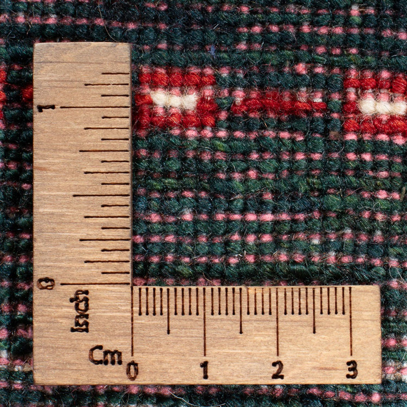 Tappeto Gabbeh - Loribaft Persero - 135 x 85 cm - verde scuro