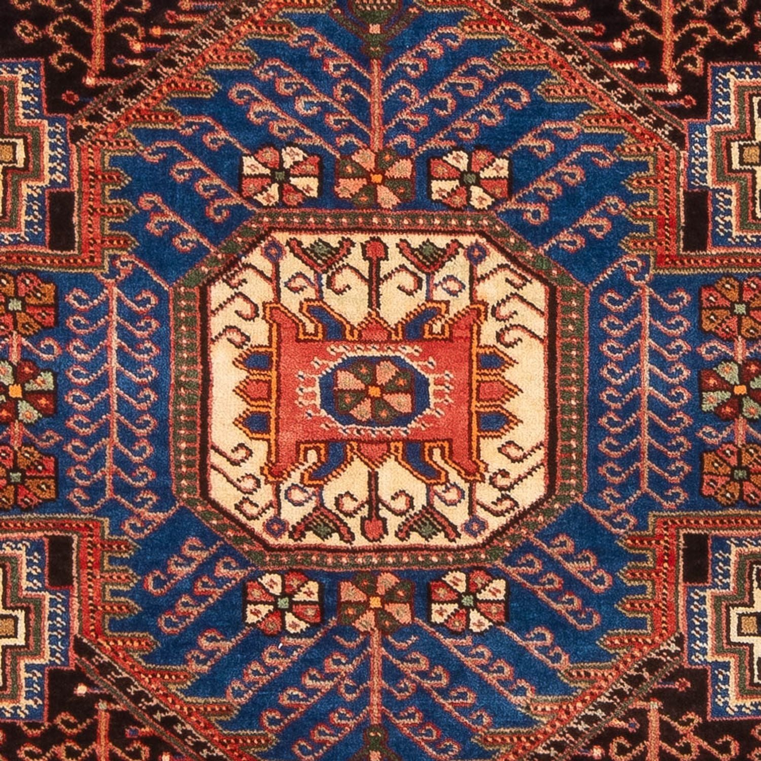 Tappeto Persero - Nomade - 205 x 148 cm - blu