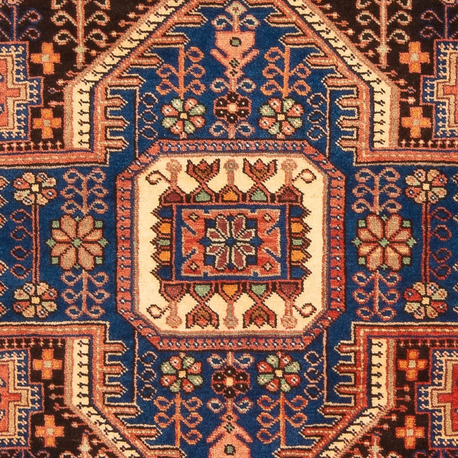 Tappeto Persero - Nomade - 202 x 140 cm - blu scuro