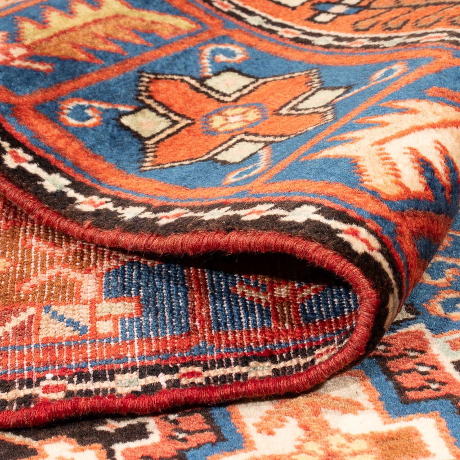 Tappeto Persero - Nomade - 193 x 136 cm - blu
