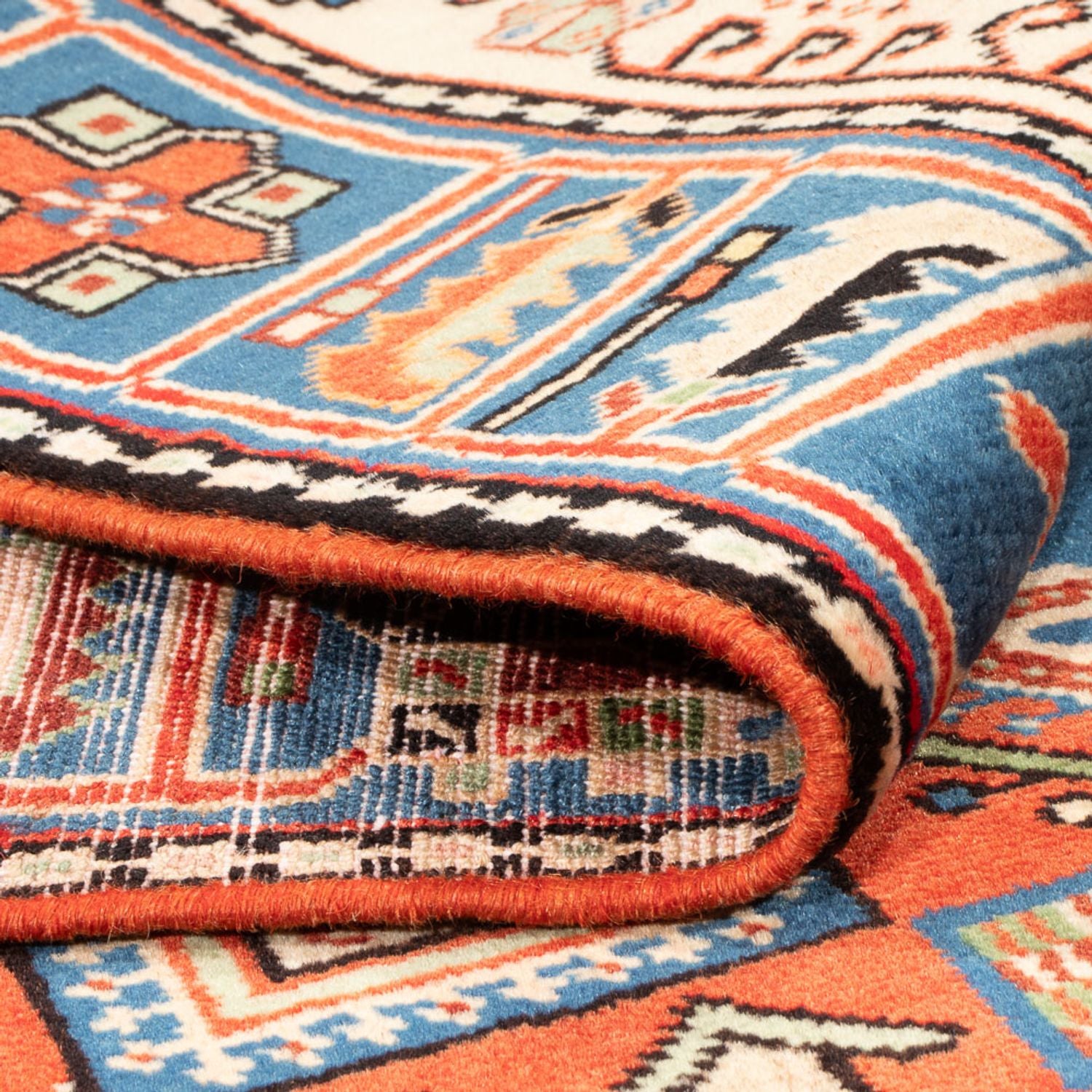 Tappeto Persero - Nomade - 203 x 132 cm - blu