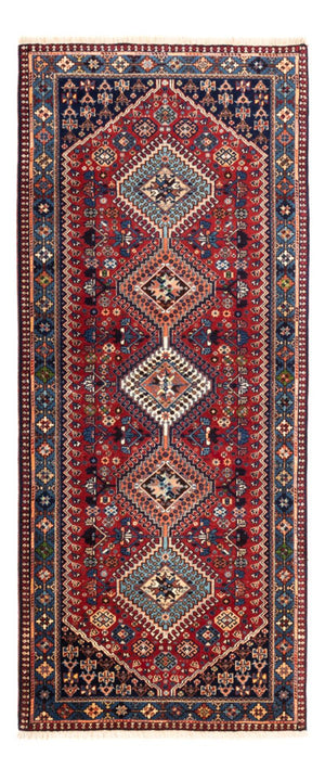 Tappeto corsia Tappeto Persero - Nomade - 218 x 76 cm - rosso scuro