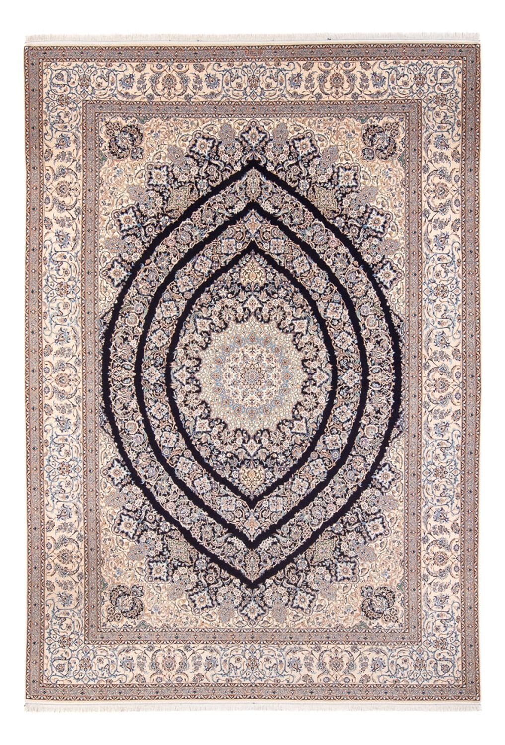 Tappeto Persero - Nain - 360 x 260 cm - marrone chiaro