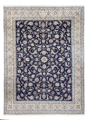 Tappeto Persero - Nain - 405 x 292 cm - blu scuro