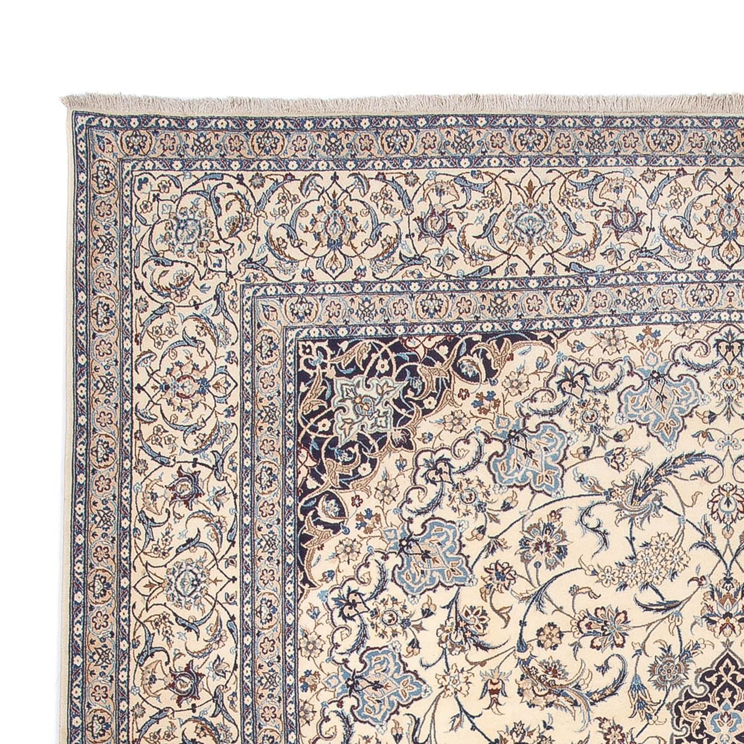 Tappeto Persero - Nain - 460 x 305 cm - beige chiaro