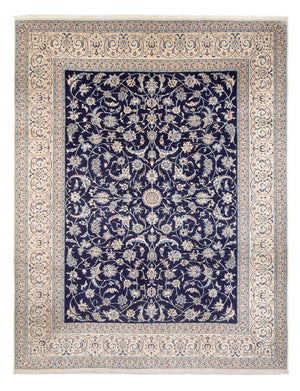 Tappeto Persero - Nain - 390 x 295 cm - blu scuro