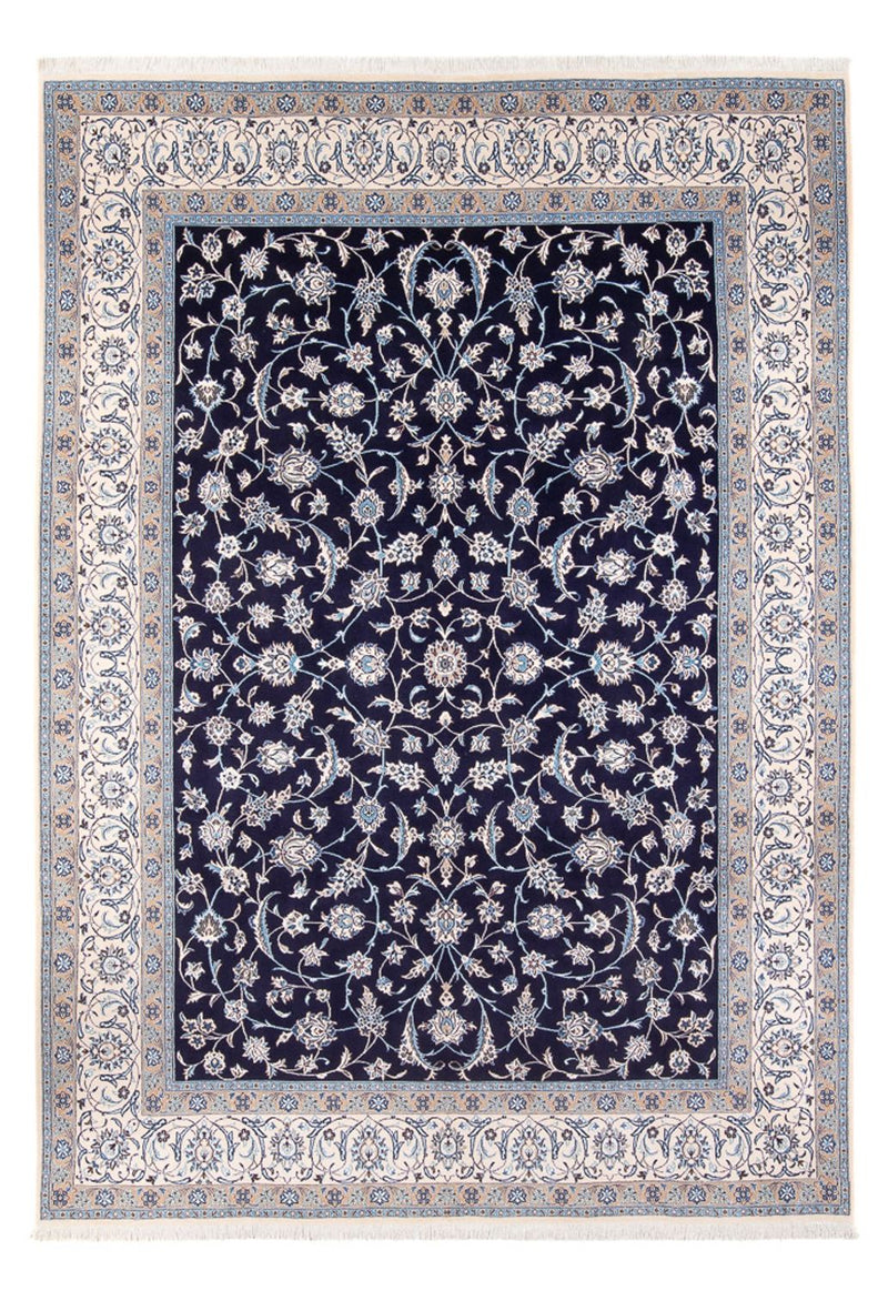 Tappeto Persero - Nain - 354 x 247 cm - blu scuro