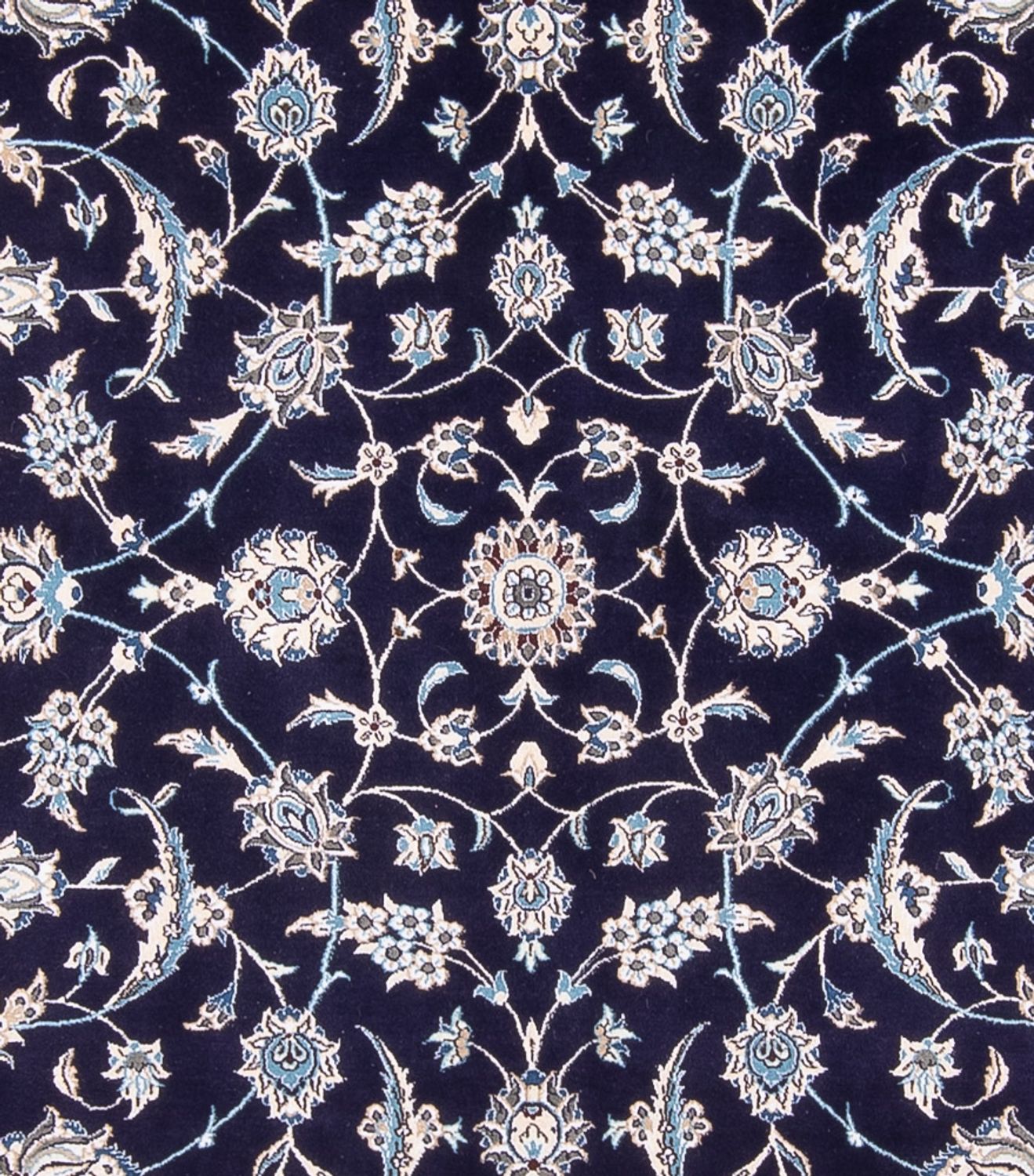 Tappeto Persero - Nain - 354 x 247 cm - blu scuro