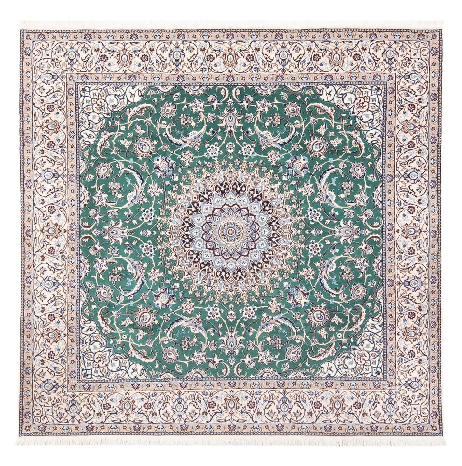 Tappeto Persero - Nain - 264 x 248 cm - verde