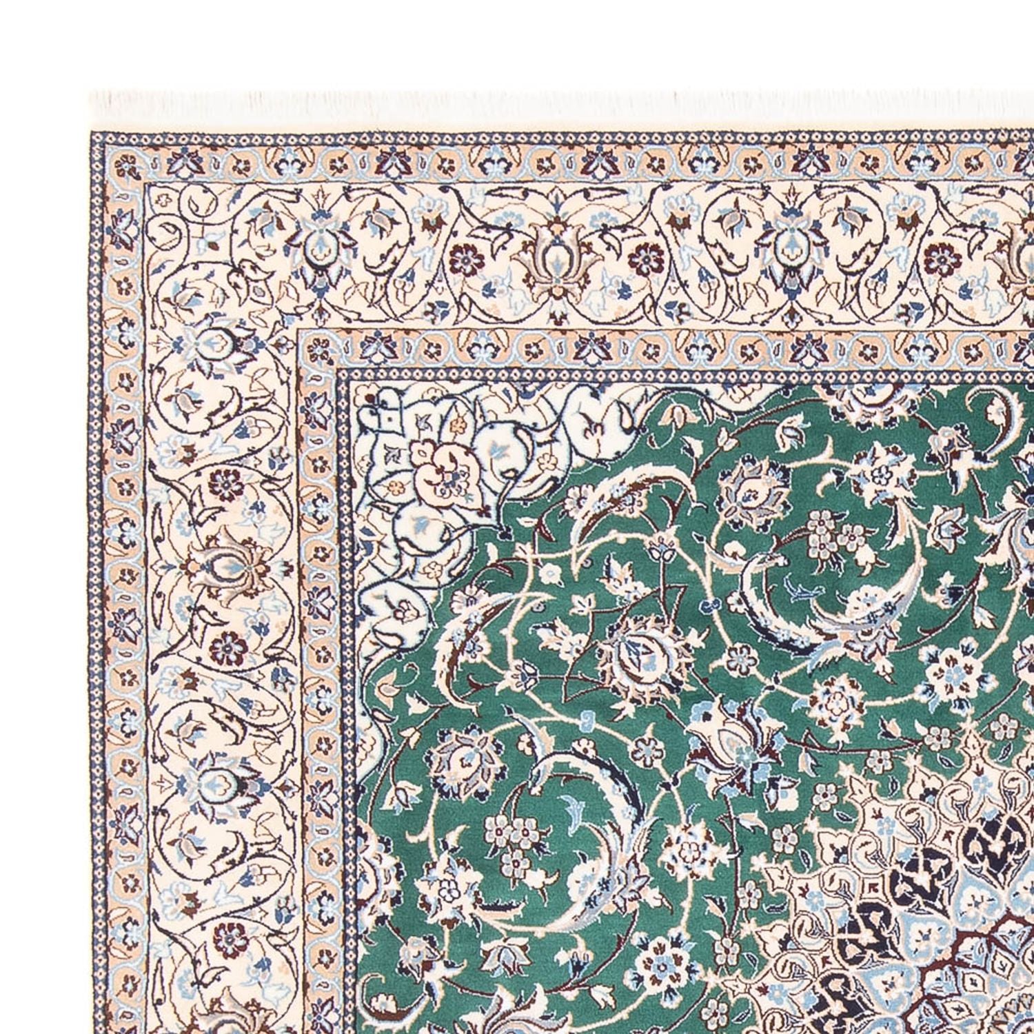Tappeto Persero - Nain - 264 x 248 cm - verde