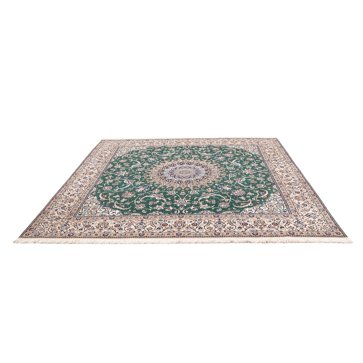 Tappeto Persero - Nain - 264 x 248 cm - verde