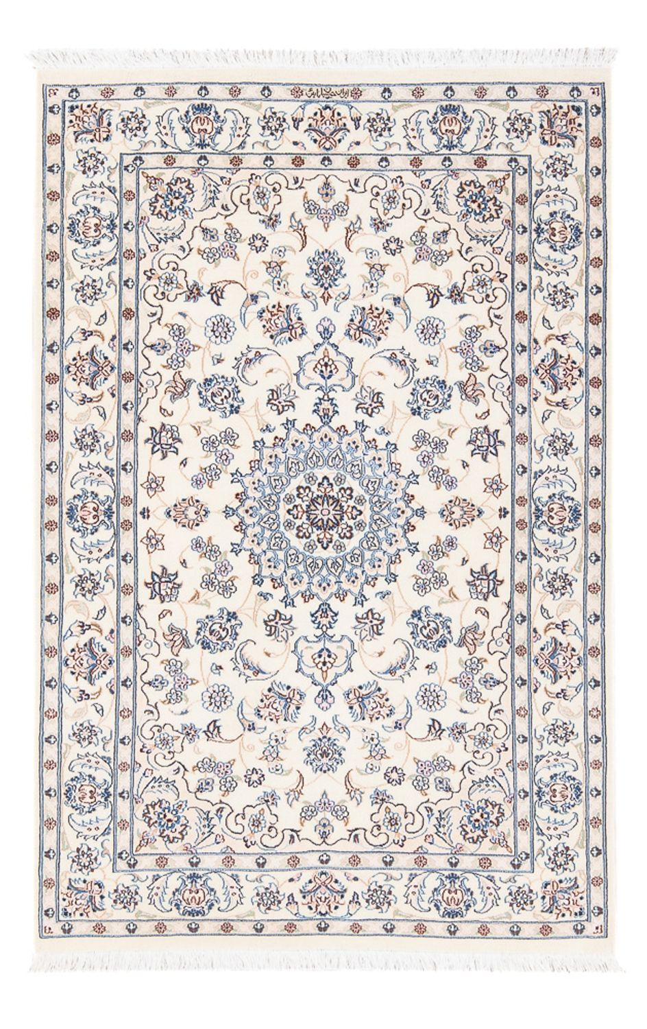 Tappeto Persero - Nain - Premio - 128 x 82 cm - crema