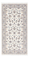 Nain - 6La Tappeto 84x163cm - Tappeto persiano - Rettangolo / Crema / 84 x 163 cm Rettangolo