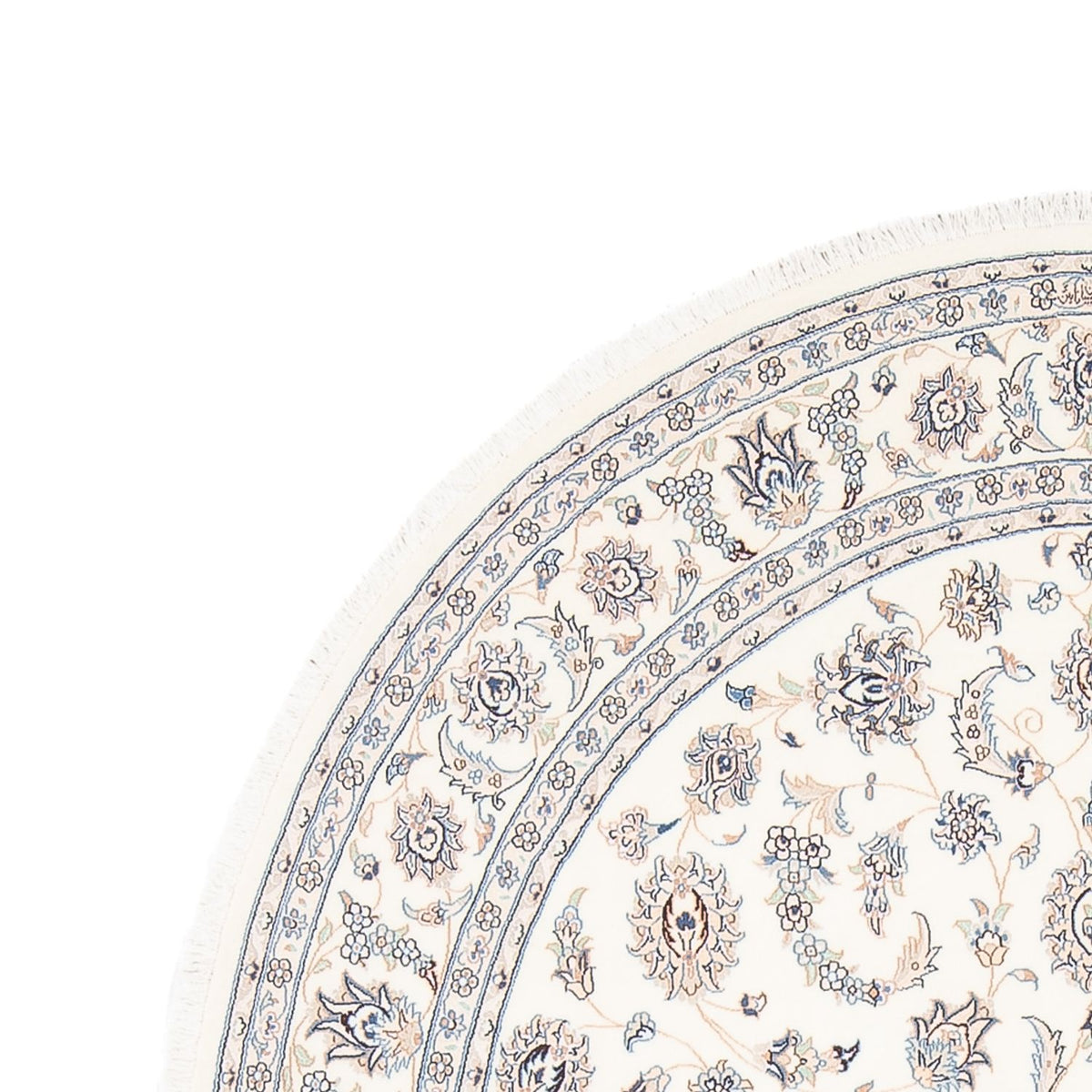 Nain - 6La Tappeto 165x240cm - Tappeto persiano - crema