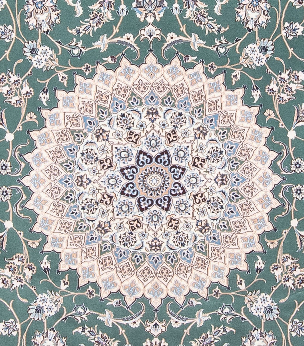 Tappeto Persero - Nain - Premio - 260 x 255 cm - verde