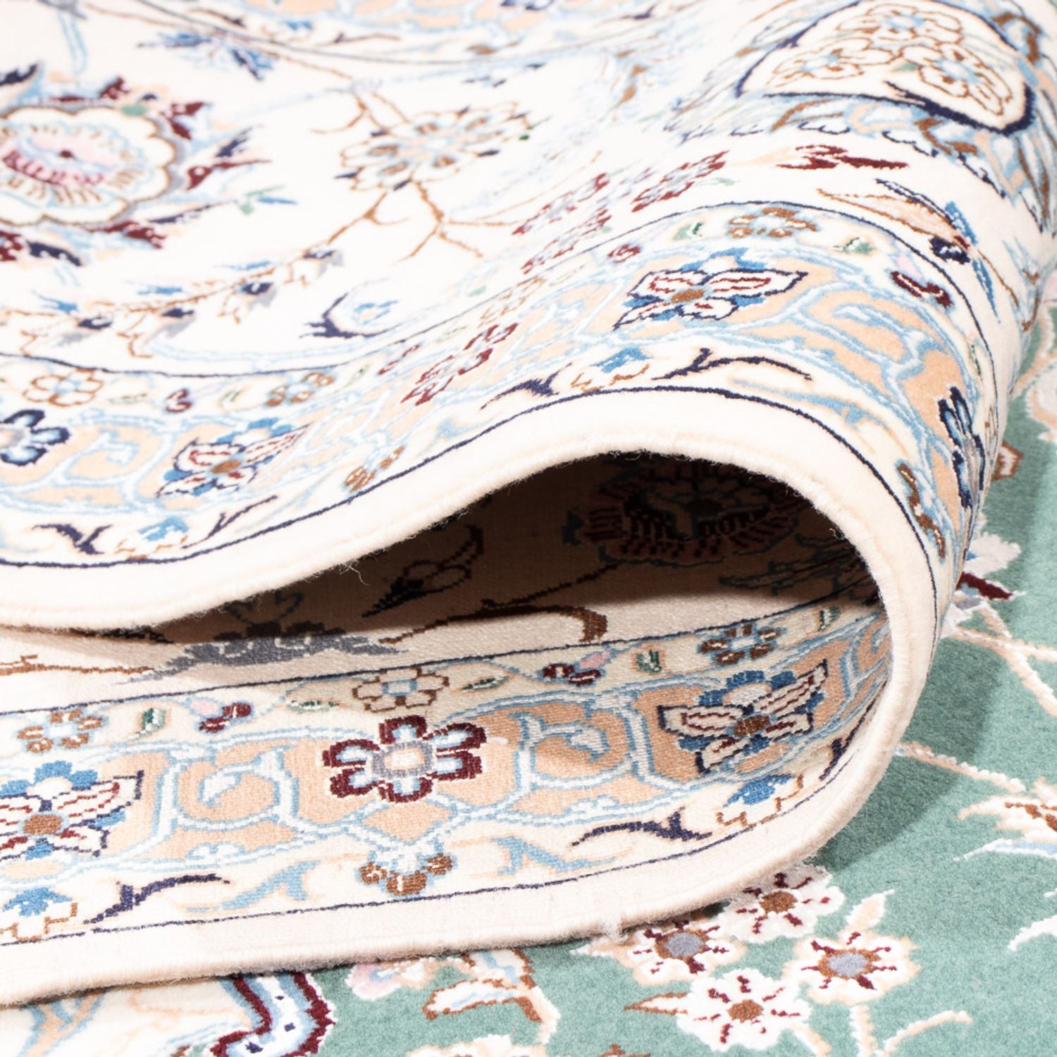 Tappeto Persero - Nain - Premio - 260 x 255 cm - verde