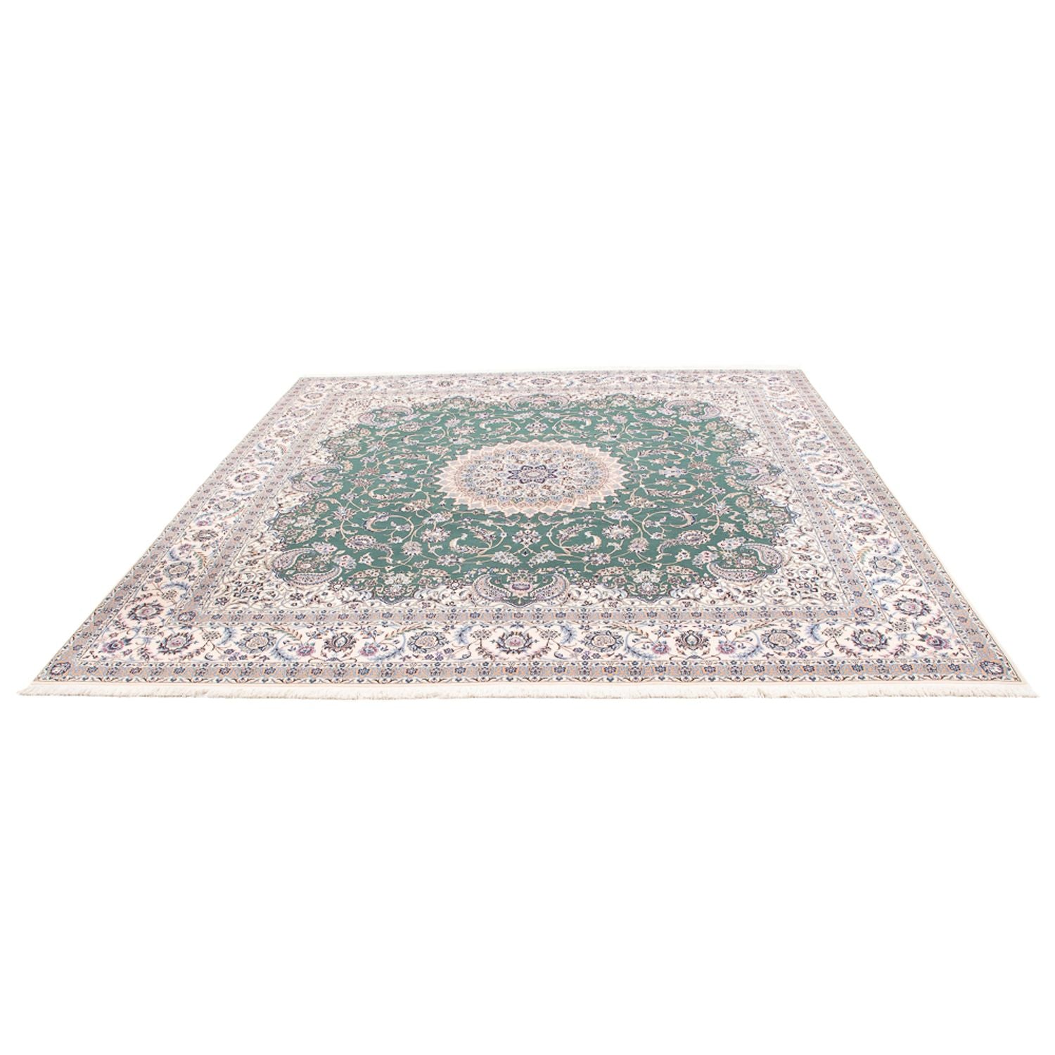 Tappeto Persero - Nain - Premio - 260 x 255 cm - verde
