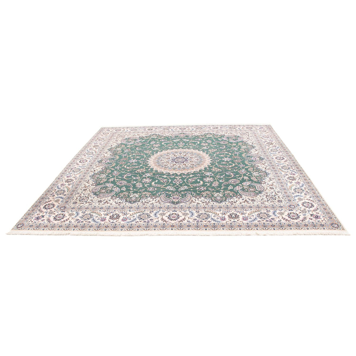Tappeto Persero - Nain - Premio - 260 x 255 cm - verde
