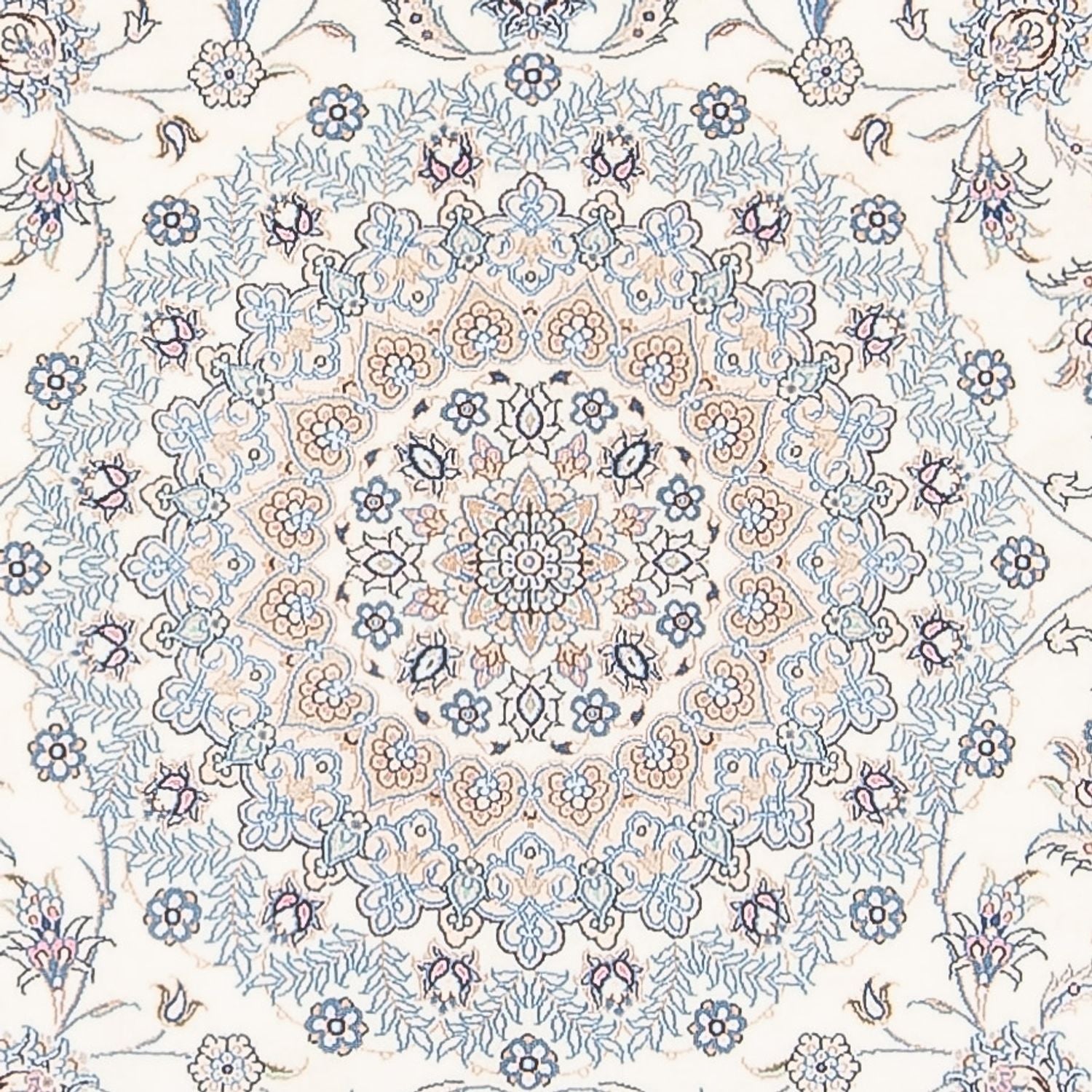 Tappeto Persero - Nain - Premio - 236 x 169 cm - blu chiaro