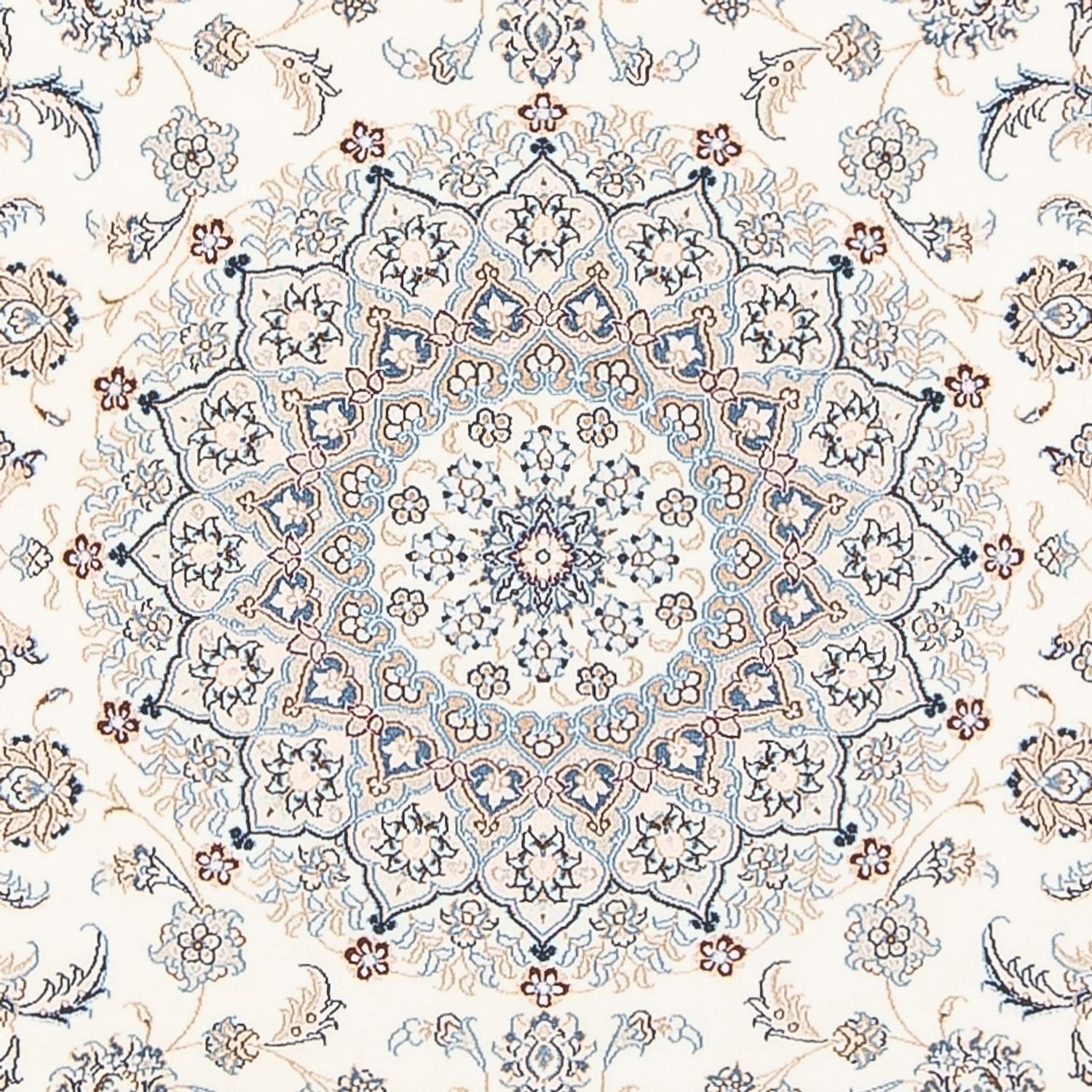 Tappeto Persero - Nain - Premio - 206 x 150 cm - crema