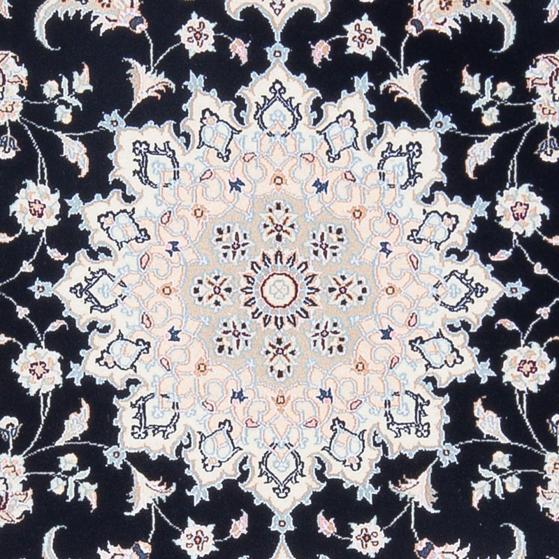 Tappeto Persero - Nain - Premio - 164 x 108 cm - blu scuro