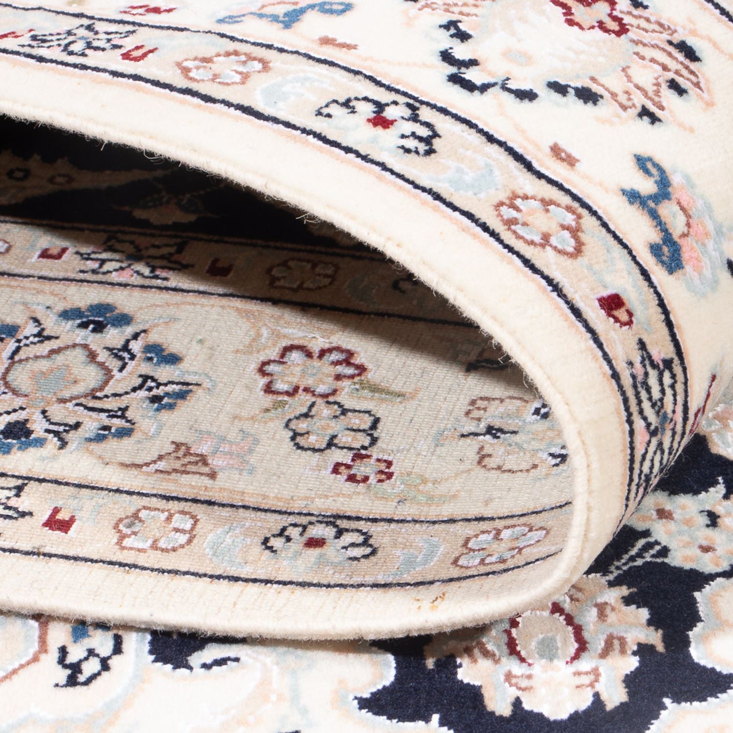 Tappeto Persero - Nain - Premio - 164 x 108 cm - blu scuro