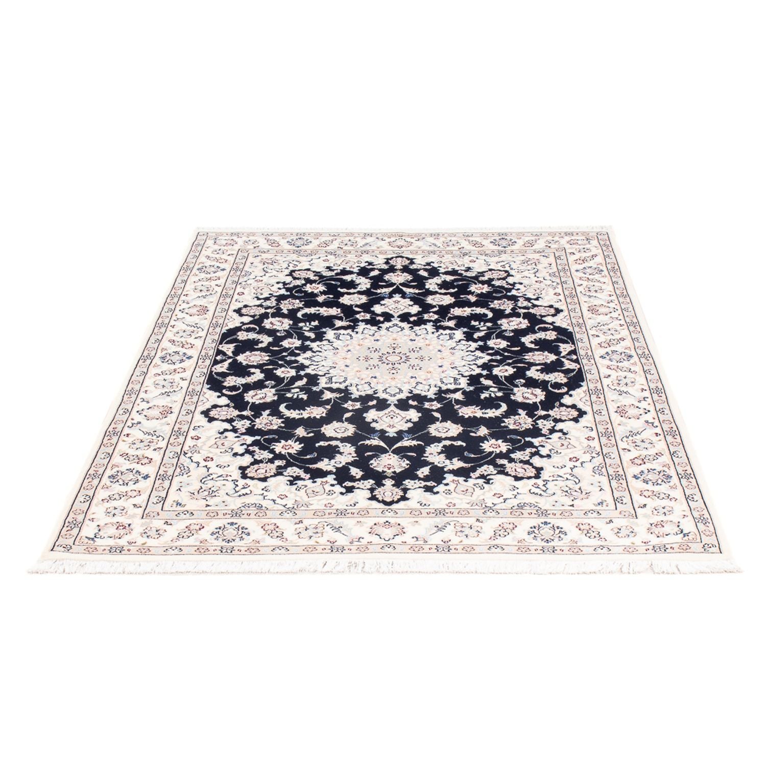 Tappeto Persero - Nain - Premio - 164 x 108 cm - blu scuro