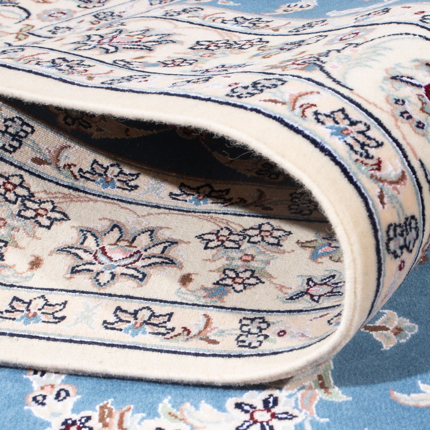 Tappeto Persero - Nain - Premio - 156 x 111 cm - blu