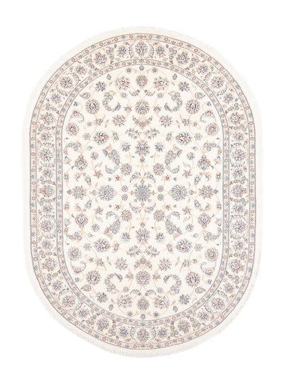 Nain - 6La Tappeto 138x200cm - Tappeto persiano - crema
