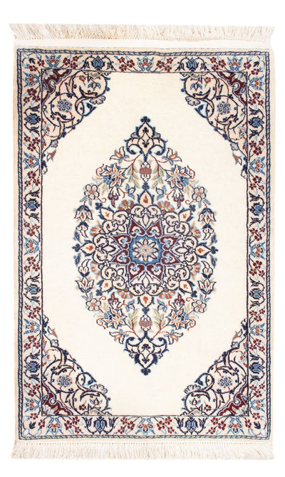 Nain - 6La Tappeto 50x73cm - Tappeto persiano - crema