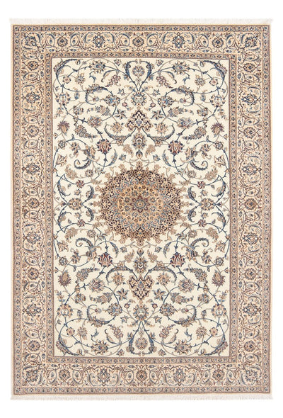 Nain - 6La Tappeto 127x203cm - Tappeto persiano - beige chiaro