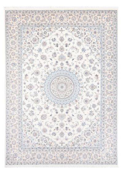 Nain - 6La Tappeto 170x238cm - Tappeto persiano - blu chiaro