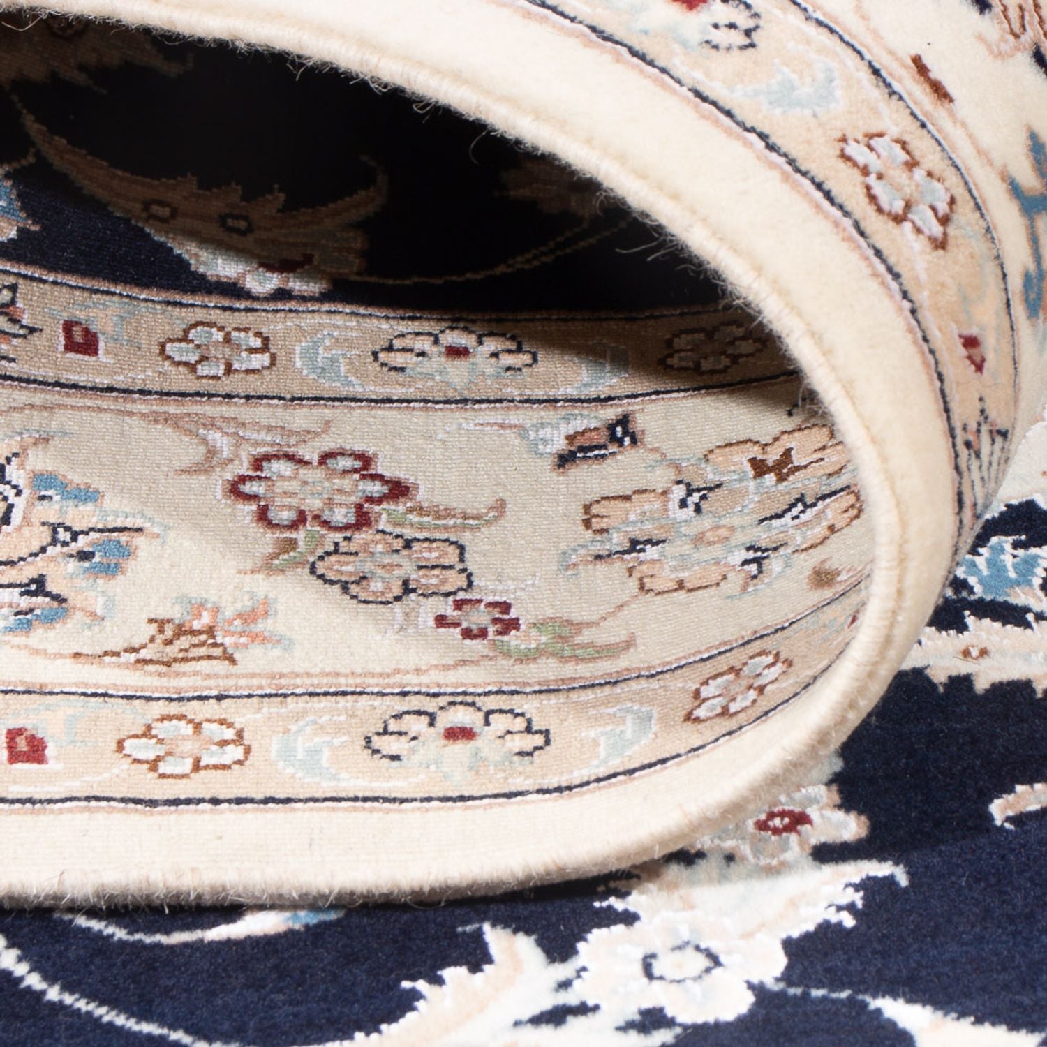 Tappeto Persero - Nain - Premio - 160 x 110 cm - blu scuro