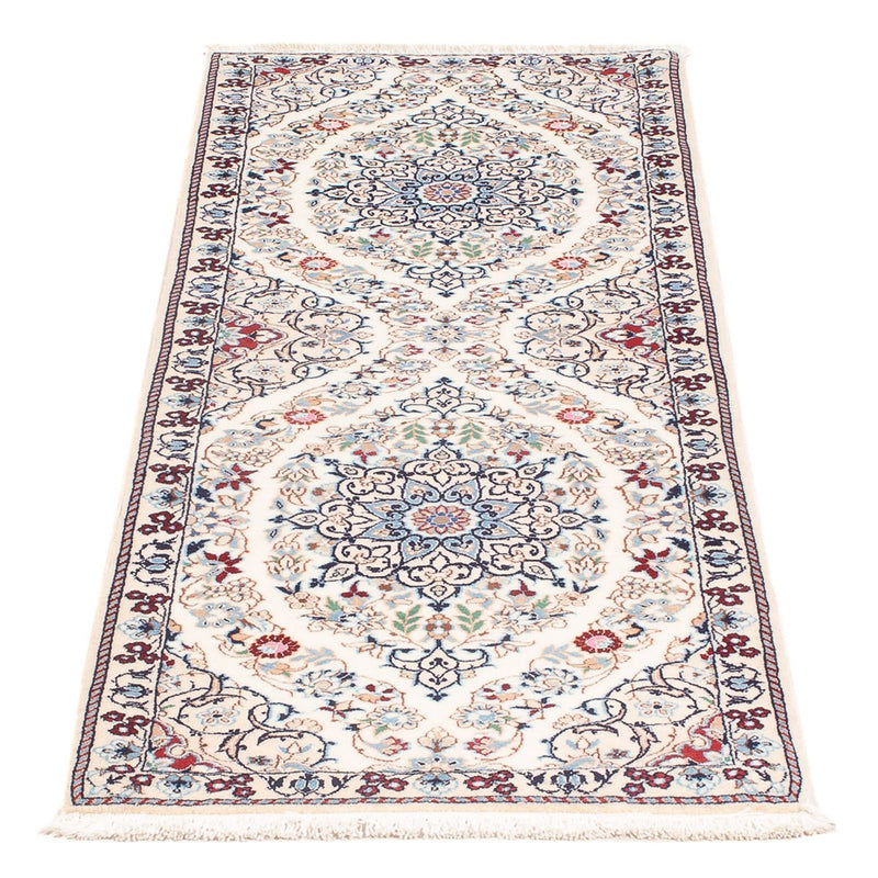 Tappeto corsia Tappeto Persero - Nain - Premio - 140 x 48 cm - crema