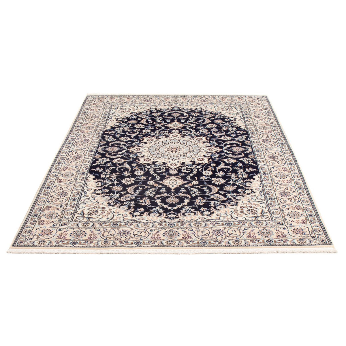 Tappeto Persero - Nain - Premio - 175 x 128 cm - blu scuro