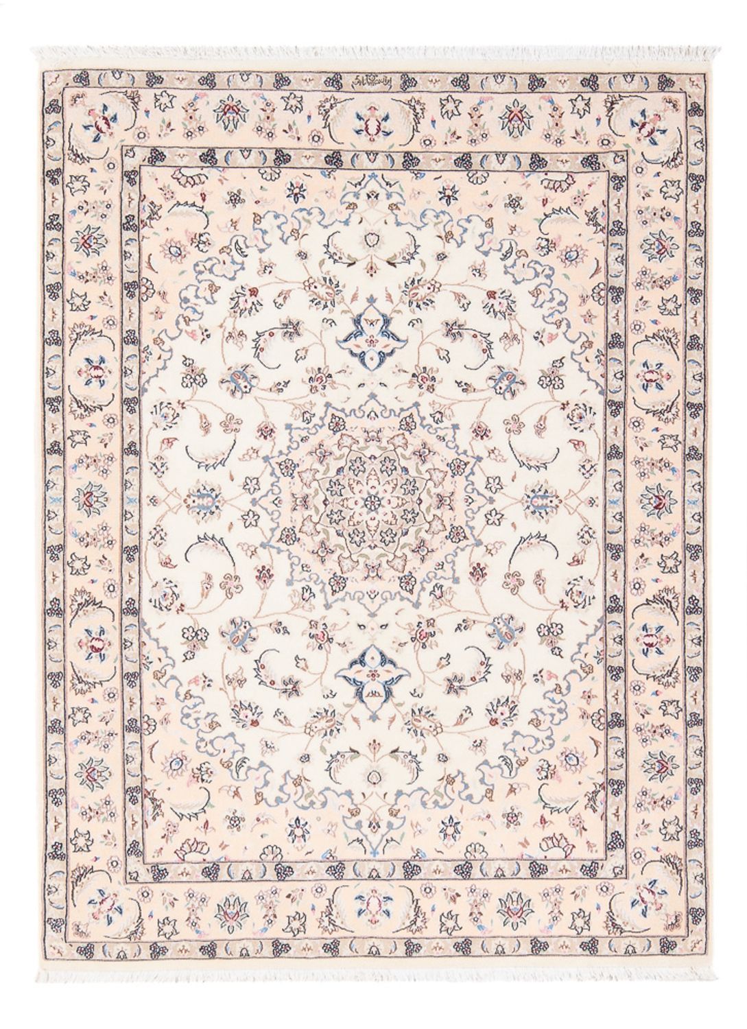 Tappeto Persero - Nain - Premio - 146 x 100 cm - crema