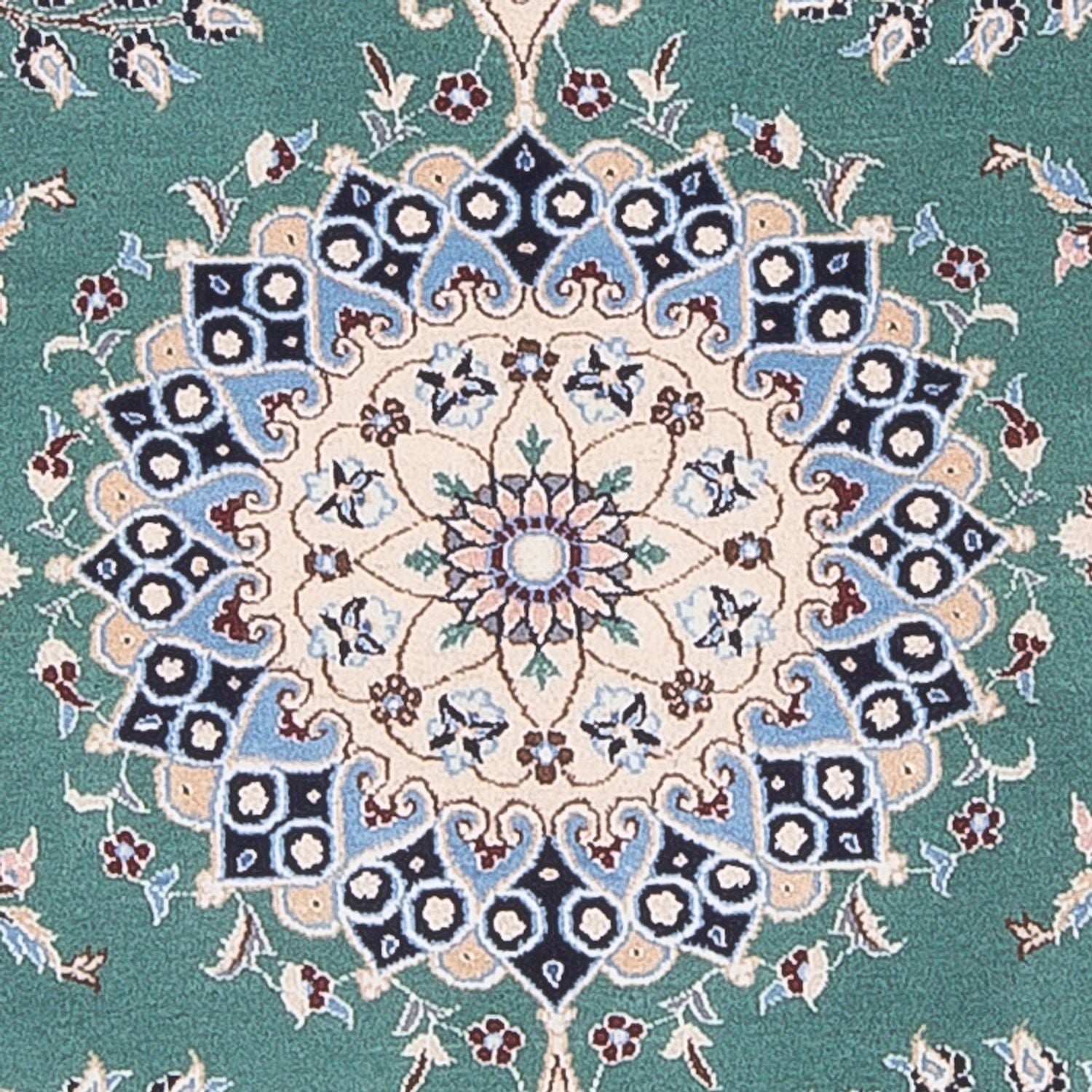 Tappeto Persero - Nain - Premio - 153 x 100 cm - verde